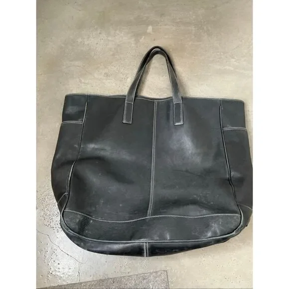 Coach Large Leather Vintage Handbag - Picture 2 of 11